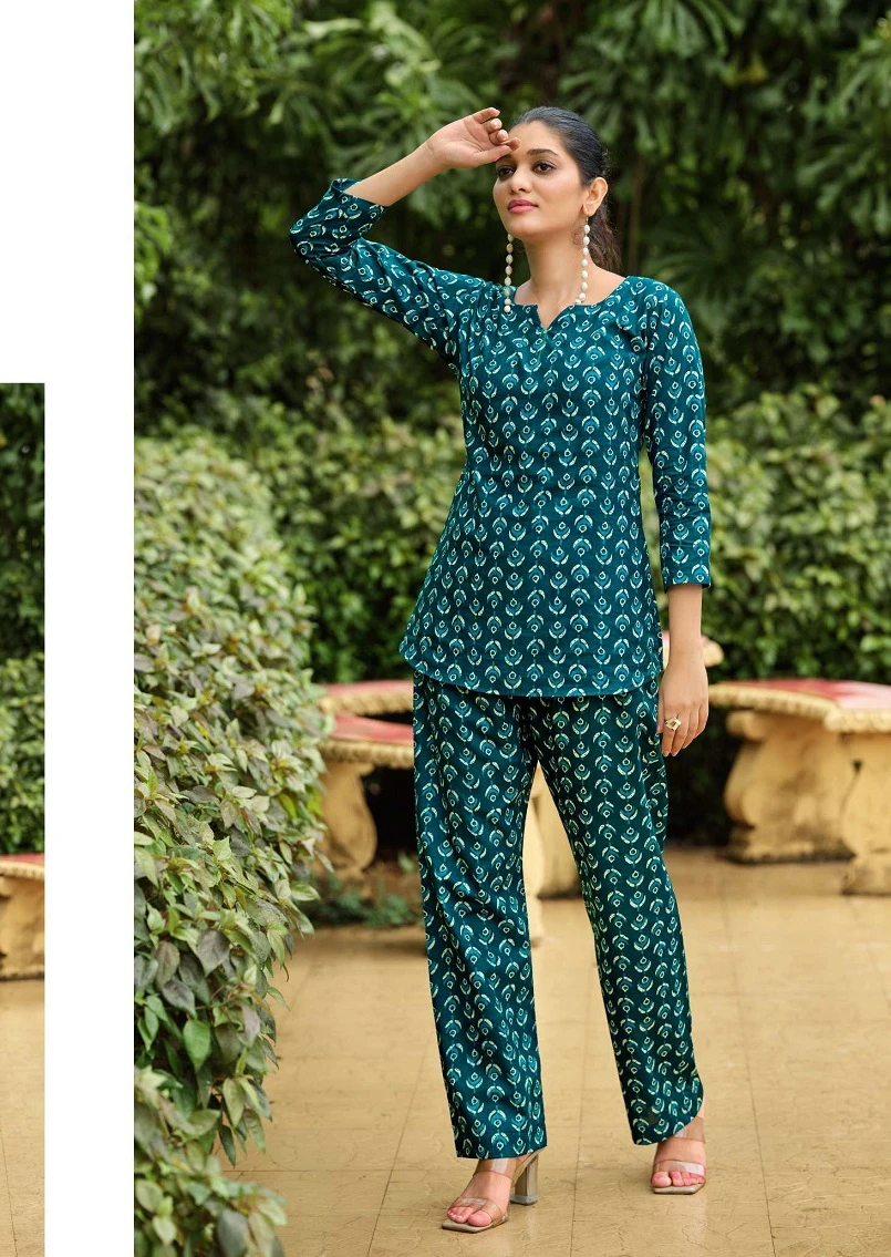 Lakhani Sineman Vol 1 Cotton Wholesale Co-Ord Set Catalog — Wholesale Kurtis, MPA wholesale from Surat — view 8